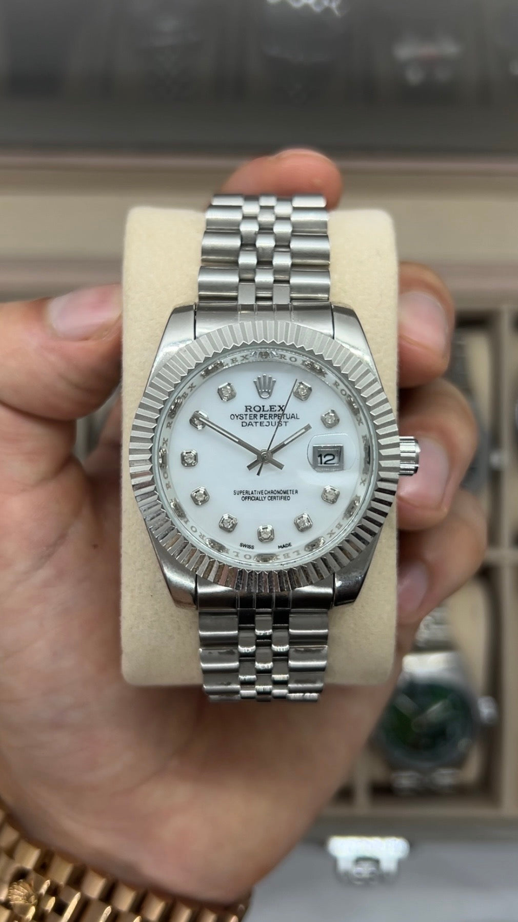 Datejust white