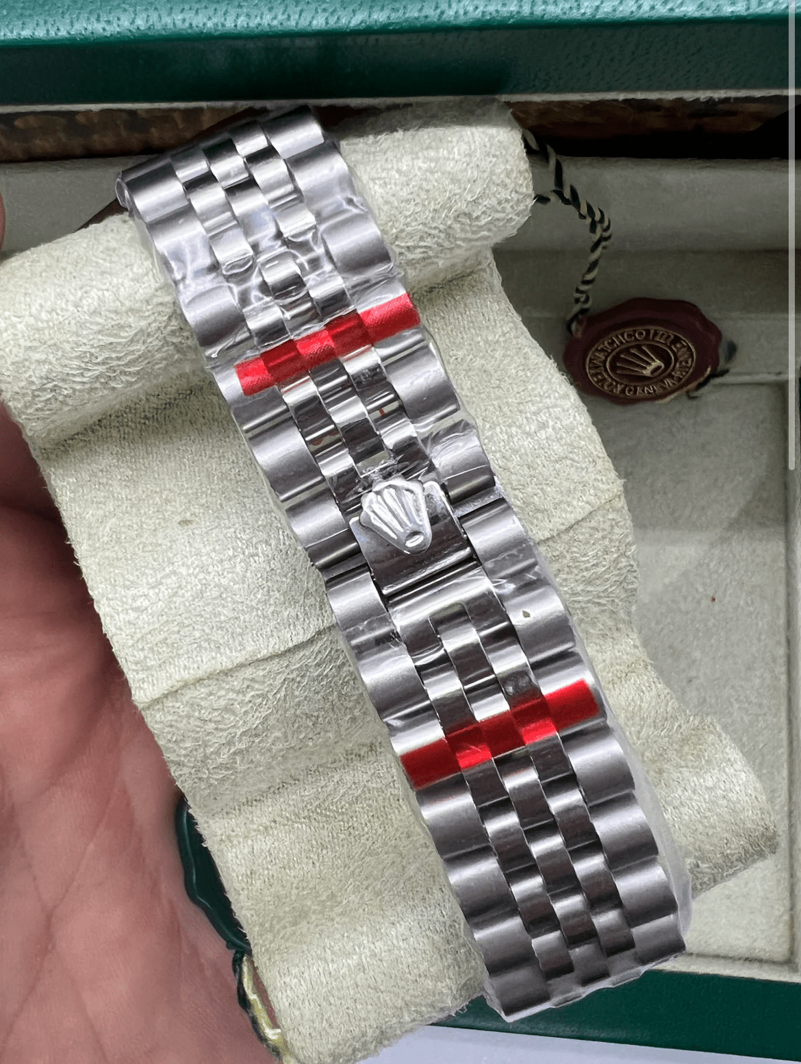 Datejust blue (style mécanique)