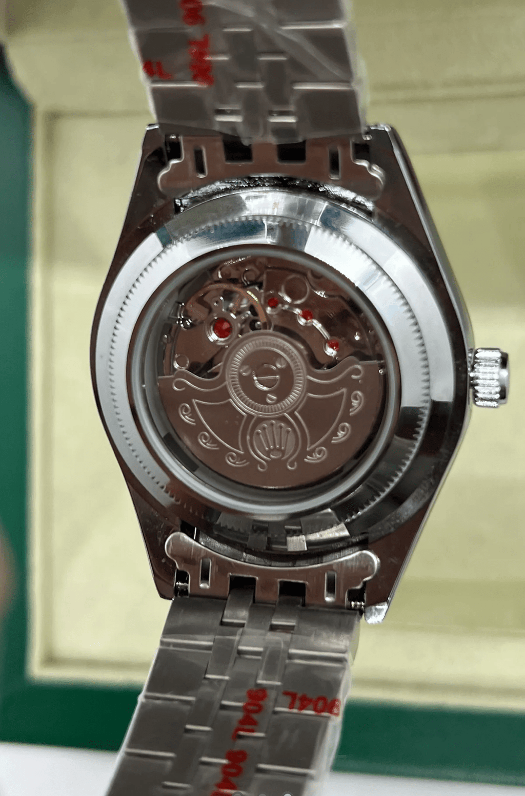 Datejust blue (style mécanique)