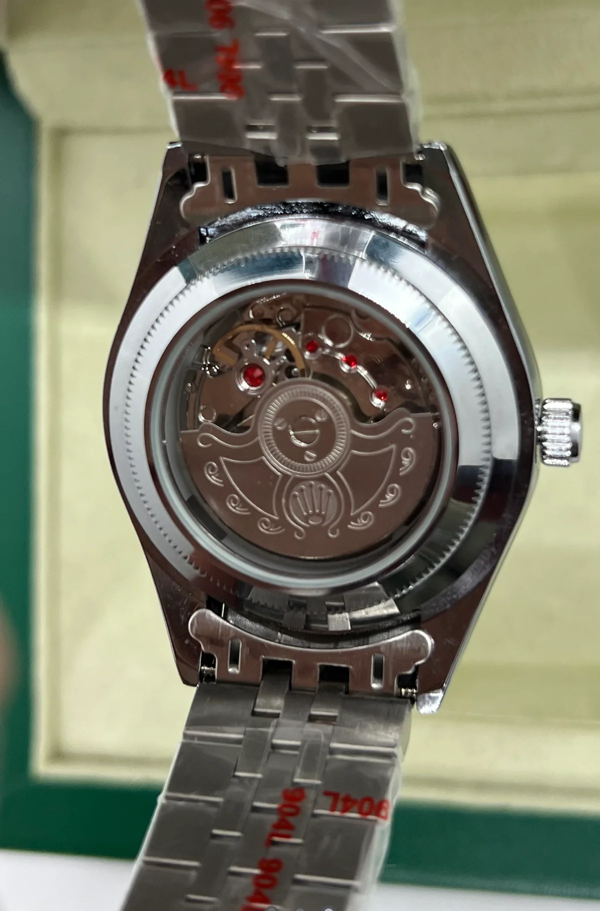 Rolex datejust black ( style mecanique)