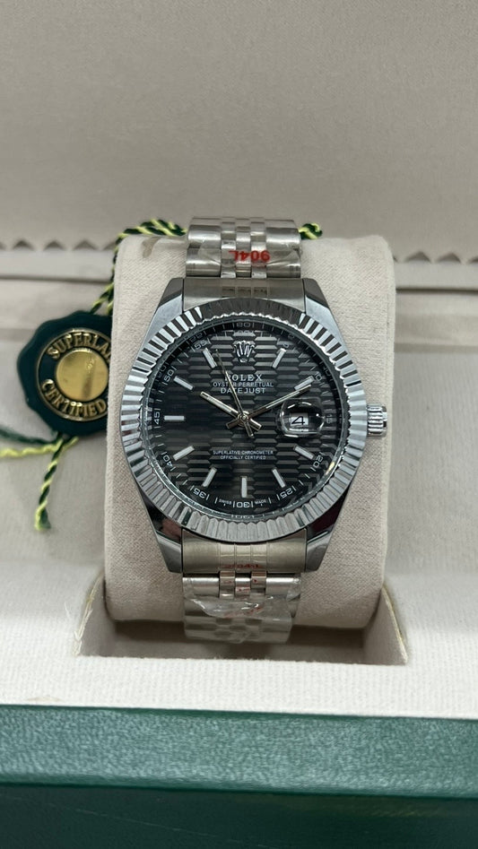 Montre datejust black ( style mecanique)