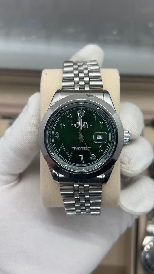 Rolex Arabic green