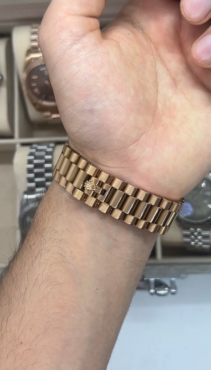 Rolex chocolate ( automatic)