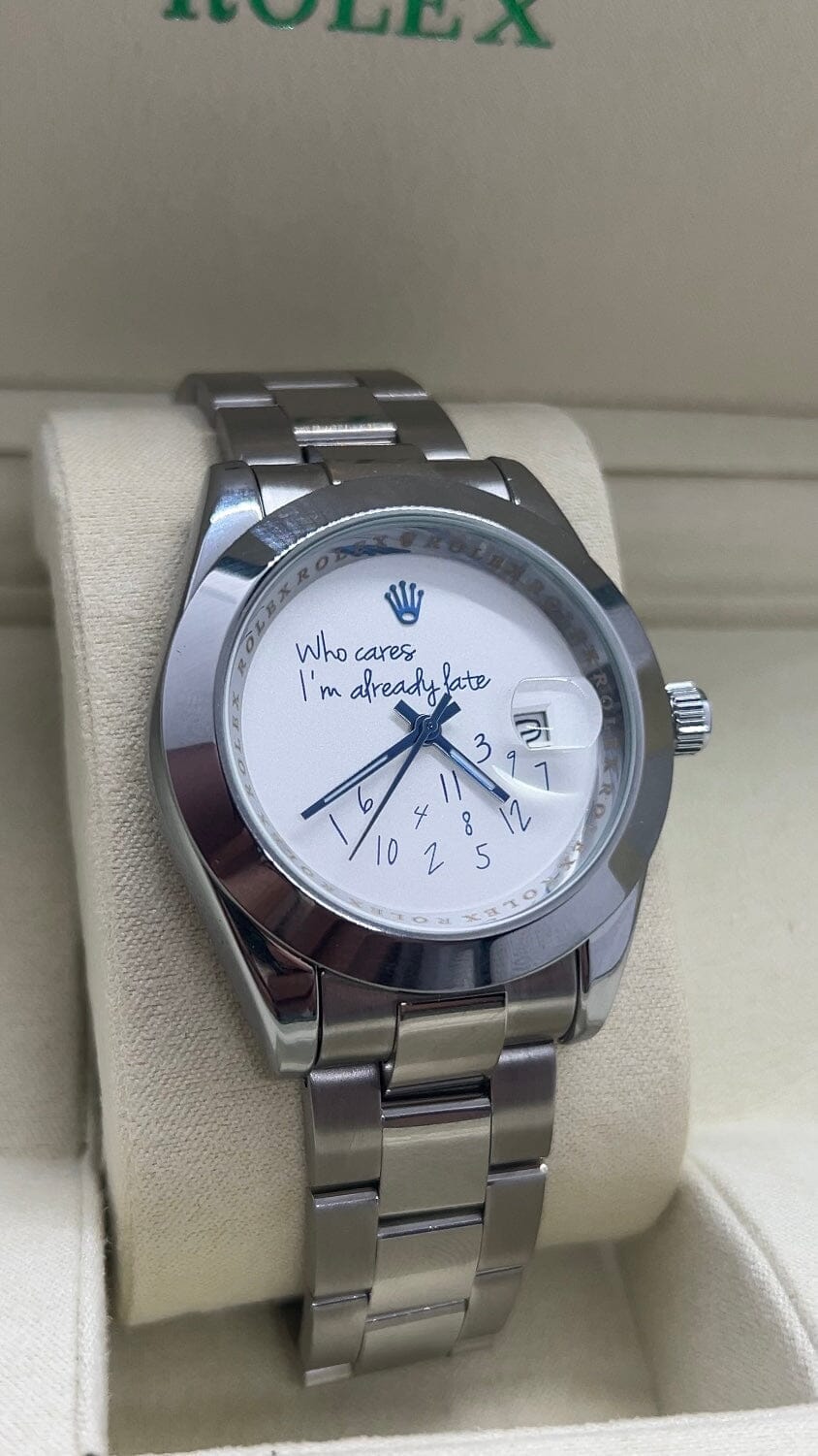 who cares watch