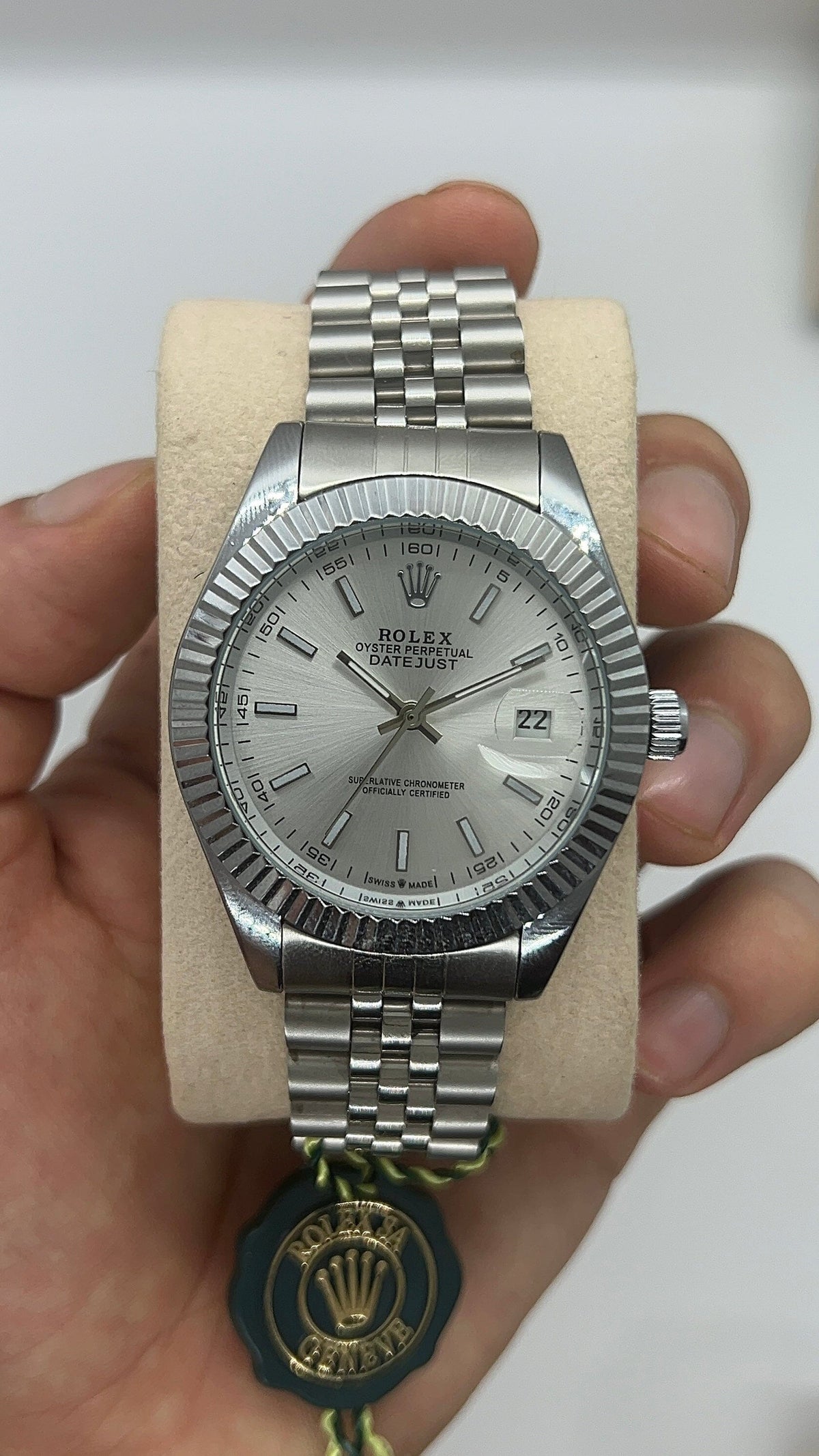 Datejust white automatique