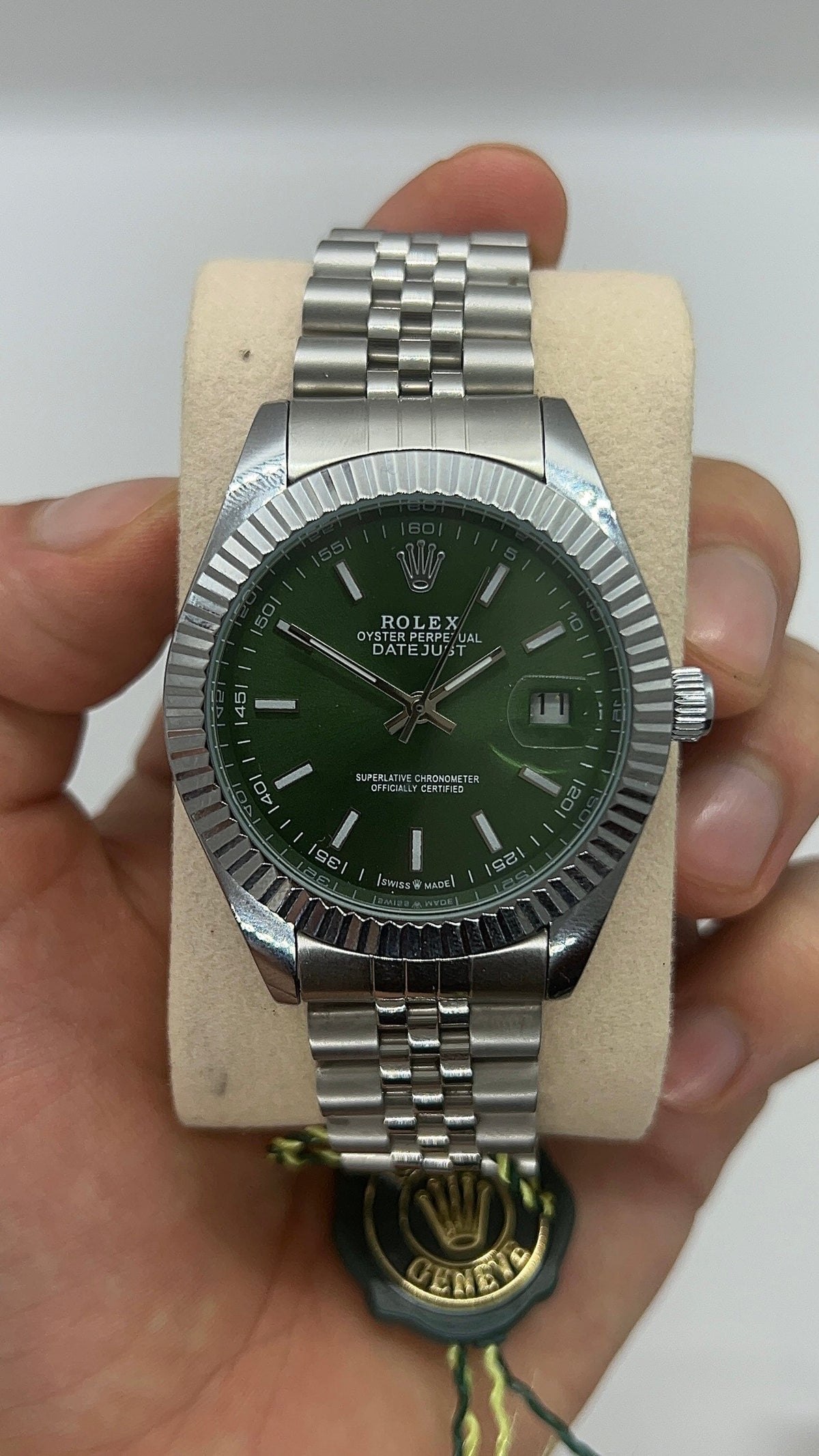 Datejust green automatique