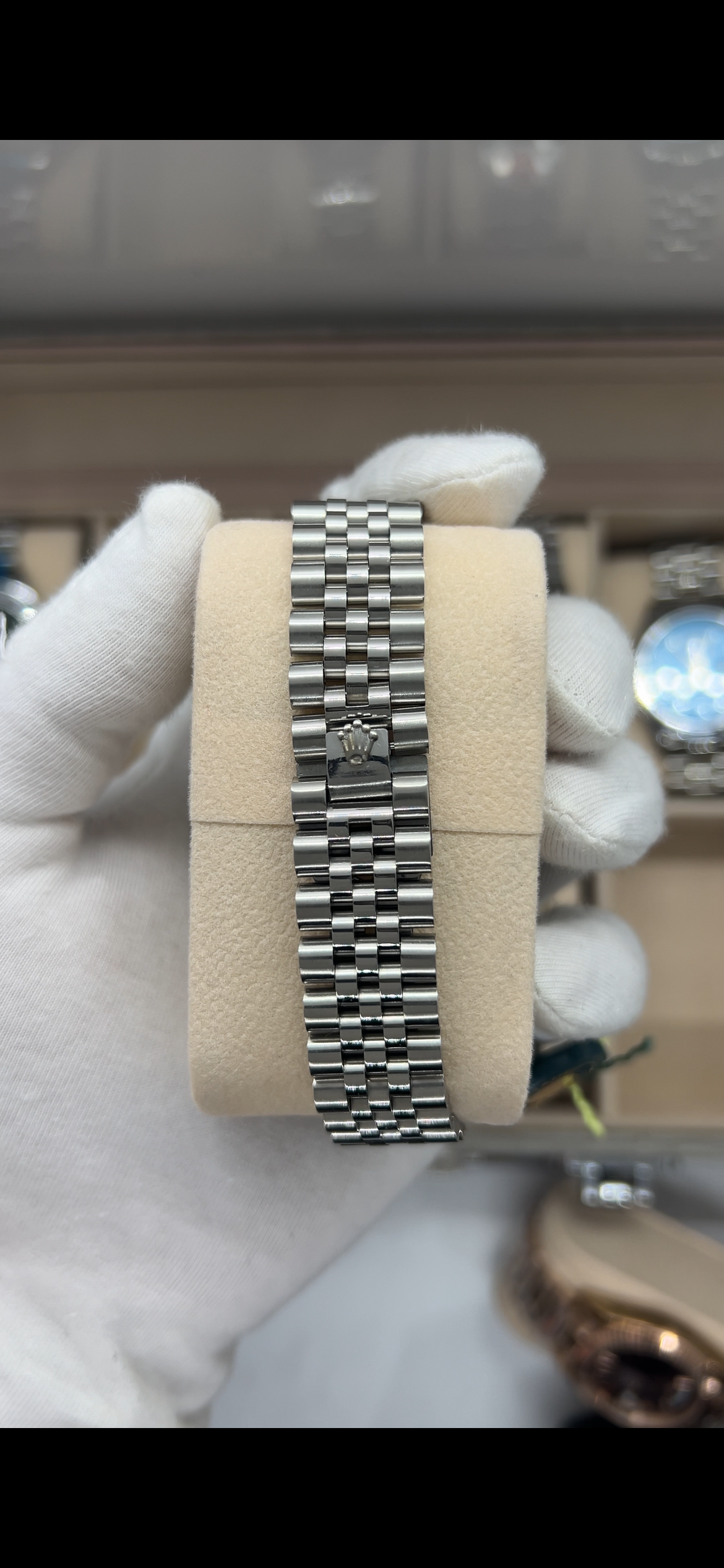 Rolex datejust silver